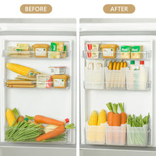 Load image into Gallery viewer, Multifunctional Refrigerator Storage Box Kitchen Organizer Food Storage Baskets Durable Storage Collecting Box Fruit Organiser
