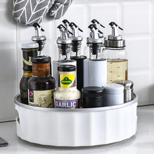 Load image into Gallery viewer, 360 Degree Rotation storage Tray Convenient Save Storage Space Large Storage Capacity Multipurpose Kitchen Seasoning Storage
