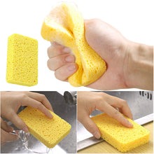 Load image into Gallery viewer, Magic Wood Pulp Dishwashing Sponge Compressed Reusable Sponge Bowl Brush Towel Dishcloth Kitchen Household Cleaning
