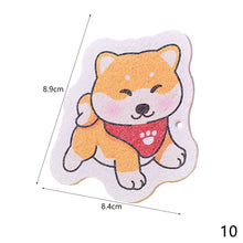 Load image into Gallery viewer, Magic Wood Pulp Dishwashing Sponge Cartoon Compressed Reusable Sponge Bowl Brush Towel Dishcloth Kitchen Household Cleaning
