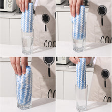 Load image into Gallery viewer, Household Super Absorbent Microfiber Kitchen Wave Washing Dish Bowl Cloth Clean Hand Towel Kitchen Dishcloth
