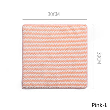 Load image into Gallery viewer, Household Super Absorbent Microfiber Kitchen Wave Washing Dish Bowl Cloth Clean Hand Towel Kitchen Dishcloth
