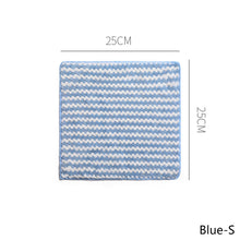 Load image into Gallery viewer, Household Super Absorbent Microfiber Kitchen Wave Washing Dish Bowl Cloth Clean Hand Towel Kitchen Dishcloth
