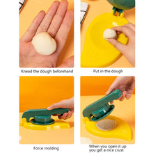 Load image into Gallery viewer, Dumpling Maker Mould Dough Pressing Tool Manual Press Dumpling Skin Mould Dumpling Mould Household Tool
