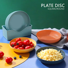 Load image into Gallery viewer, (5+1 Set) Home Dining Kitchen Small Plates Home Furnishing Bones Square Plate Disc Home Daily Use Snack Tray

