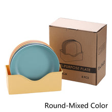 Load image into Gallery viewer, (5+1 Set) Home Dining Kitchen Small Plates Home Furnishing Bones Square Plate Disc Home Daily Use Snack Tray
