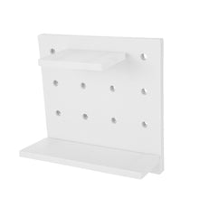 Load image into Gallery viewer, Wall Plastic Decorative Grid Wire Board DIY Convenient Pegboard Wall Mount Display Wall Organization Storage Wall Shelf
