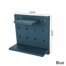 Load image into Gallery viewer, Wall Plastic Decorative Grid Wire Board DIY Convenient Pegboard Wall Mount Display Wall Organization Storage Wall Shelf
