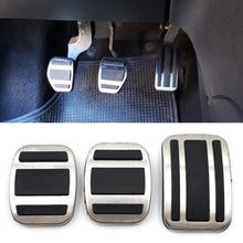 Load image into Gallery viewer, 2Pcs/3Pcs Car Gas Brake Pedals Cover Drill Steel Non-Slip Accelerator Overlay For Peugeot 3008 5008 4008 2014 - 2021

