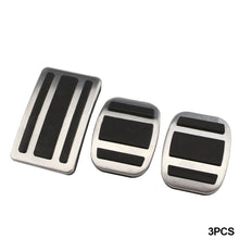 Load image into Gallery viewer, 2Pcs/3Pcs Car Gas Brake Pedals Cover Drill Steel Non-Slip Accelerator Overlay For Peugeot 3008 5008 4008 2014 - 2021
