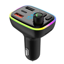 Load image into Gallery viewer, QC3.0 QC4.0 Smart Fast Charger Auto Bluetooth 5.0 FM Transmitter Handsfree Audio Receiver Wireless MP3 Music Player
