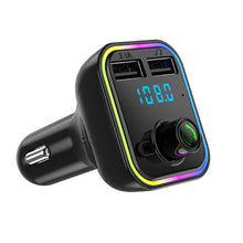 Load image into Gallery viewer, TF U Disk Read Wireless MP3 Music Player Handsfree Audio Receiver Auto Bluetooth 5.0 FM Transmitter Smart Fast Charger
