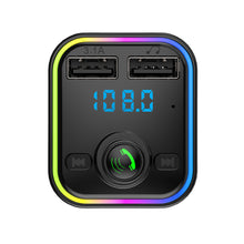 Load image into Gallery viewer, TF U Disk Read Wireless MP3 Music Player Handsfree Audio Receiver Auto Bluetooth 5.0 FM Transmitter Smart Fast Charger
