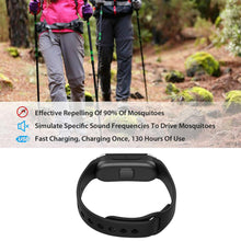 Load image into Gallery viewer, M21 Ultrasonic Mosquito Repellent Bracelet Kill Pest Anti-insect Anti-mosquito Bites Wrist Watch Wristband Protect Kid Safety
