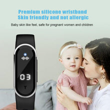 Load image into Gallery viewer, M21 Ultrasonic Mosquito Repellent Bracelet Kill Pest Anti-insect Anti-mosquito Bites Wrist Watch Wristband Protect Kid Safety
