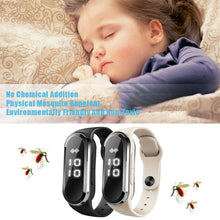 Load image into Gallery viewer, M21 Ultrasonic Mosquito Repellent Bracelet Outdoor Home Anti-insect Anti-mosquito Bites Wristband for Pregnant Women Babies Kids
