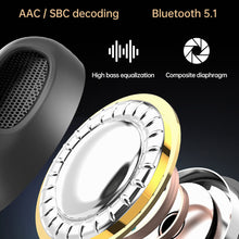 Load image into Gallery viewer, F22 Pro Bluetooth-compatible 5.1 Gaming Headsets LED Light HD Sound Headphones Noise Cancelling Sports Wireless Earphone
