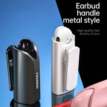 Load image into Gallery viewer, F5 Pro Handsfree Bluetooth-compatible 5.1 Collar Clip Wireless Headset CVC HD calling Touch Control Headphones Sports Earphone
