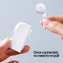 Load image into Gallery viewer, F5 Pro Handsfree Bluetooth-compatible 5.1 Collar Clip Wireless Headset CVC HD calling Touch Control Headphones Sports Earphone
