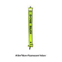 Load image into Gallery viewer, SMB 1.2M/1.5M/1.8M Scuba Diving Inflatable Buoy Visibility Safety Scuba Diving SMB Surface Signal Marker Buoy Accessory
