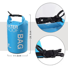 Load image into Gallery viewer, 2L Waterproof Dry Bag Pack Sack Swimming Rafting Kayaking River Trekking Floating Sailing Canoing Boating Water Bag
