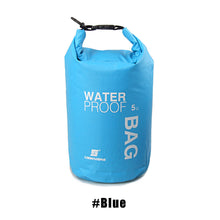 Load image into Gallery viewer, 5L Waterproof Dry Bag Pack Sack Swimming Rafting Kayaking River Trekking Floating Sailing Canoing Boating Water Bag
