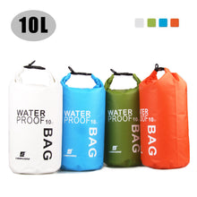 Load image into Gallery viewer, 10L Waterproof Dry Bag Pack Sack Swimming Rafting Kayaking River Trekking Floating Sailing Canoing Boating Water Bag
