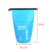 Load image into Gallery viewer, 10L Waterproof Dry Bag Pack Sack Swimming Rafting Kayaking River Trekking Floating Sailing Canoing Boating Water Bag
