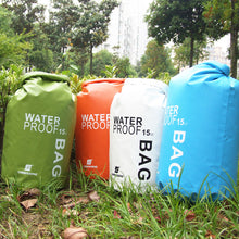 Load image into Gallery viewer, 15L Waterproof Dry Bag Pack Sack Swimming Rafting Kayaking River Trekking Floating Sailing Canoing Boating Water Bag
