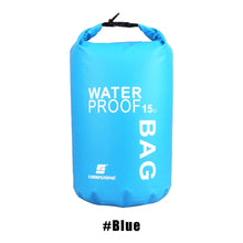 Load image into Gallery viewer, 15L Waterproof Dry Bag Pack Sack Swimming Rafting Kayaking River Trekking Floating Sailing Canoing Boating Water Bag
