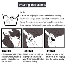 Load image into Gallery viewer, 1 Pair Waterproof Diving Water Sports Swimming Ear Plugs With Collection Box Silicone Sleeping Ear Plugs Dust-Proof Ear
