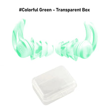 Load image into Gallery viewer, 1 Pair Waterproof Diving Water Sports Swimming Ear Plugs With Collection Box Silicone Sleeping Ear Plugs Dust-Proof Ear
