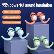 Load image into Gallery viewer, 1 Pair Waterproof Diving Water Sports Swimming Ear Plugs With Collection Box Silicone Sleeping Ear Plugs Dust-Proof Ear
