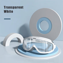 Load image into Gallery viewer, Swimming Goggles Adults Waterproof Large Frame Swim Diving Mask Eyewear UV Anti Fog Adjustable Pool Glasses
