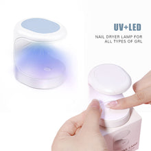Load image into Gallery viewer, Mini Nail Dryer UV Lamp Manicure Machine Single Finger Nails Art Tool Gel Polish 16W Nail Dryer LED Nail Lamp Manicure Tools
