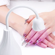 Load image into Gallery viewer, Rechargeable Mini Nail Art Nail Lamp Dryer Machine 16W Portable UV Nail Lamp Light Curing Polish Glue Portable Nail Art Lamp
