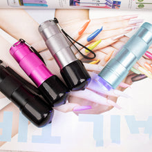 Load image into Gallery viewer, Mini Silicone UV Gel Nail Dryer Portable Ultraviolet Nail Lamp Acrylic Nail Art Lamp Curing Machine LED Light Resin Lamps Manicure Tools
