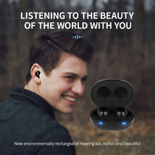 Load image into Gallery viewer, A39 Intelligent Rechargeable Hearing Aid Low-Noise Wide-Frequency One-Click Operation Sound Amplifier Deaf Hearing Aids
