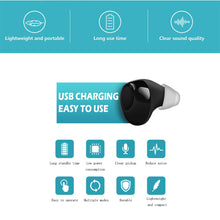 Load image into Gallery viewer, A39 Intelligent Rechargeable Hearing Aid Low-Noise Wide-Frequency One-Click Operation Sound Amplifier Deaf Hearing Aids
