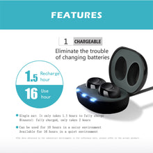 Load image into Gallery viewer, A39 Intelligent Rechargeable Hearing Aid Low-Noise Wide-Frequency One-Click Operation Sound Amplifier Deaf Hearing Aids
