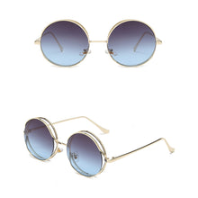 Load image into Gallery viewer, Fashion Round Hollowed-out Personality Frame Sunglasses Hip Hop Punk Sunglasses Metal Sun Glasses Women Men Ladies Accessories
