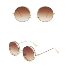 Load image into Gallery viewer, Fashion Round Hollowed-out Personality Frame Sunglasses Hip Hop Punk Sunglasses Metal Sun Glasses Women Men Ladies Accessories
