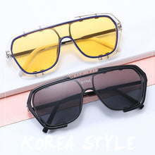 Load image into Gallery viewer, Fashion Large Frame Children Conjoined Kids Sunglasses Personality Fashion Sunglasses Boy Girls Trendy Sun Glasses
