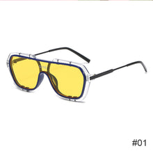 Load image into Gallery viewer, Fashion Large Frame Children Conjoined Kids Sunglasses Personality Fashion Sunglasses Boy Girls Trendy Sun Glasses
