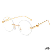 Load image into Gallery viewer, Fashion Metal Butterfly Frameless Sunglasses Fashion Colorful Sunglasses Men's and Women's Personalized Trendy Sun Glasses

