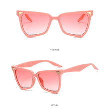 Load image into Gallery viewer, Fashion Trendy Large Frame Cat Eye Sunglasses Fashion Colorful Sunglasses Men's and Women's Personalized Sun Glasses
