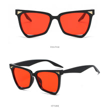 Load image into Gallery viewer, Fashion Trendy Large Frame Cat Eye Sunglasses Fashion Colorful Sunglasses Men's and Women's Personalized Sun Glasses
