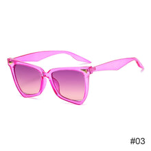 Load image into Gallery viewer, Fashion Trendy Large Frame Cat Eye Sunglasses Fashion Colorful Sunglasses Men's and Women's Personalized Sun Glasses
