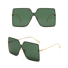 Load image into Gallery viewer, Trendy Siamese Sunglasses Large Frame Fashion Gradient Sunglasses Fashion Men's and Women's Personalized Sun Glasses
