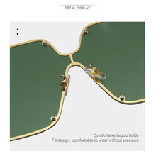 Load image into Gallery viewer, Trendy Siamese Sunglasses Large Frame Fashion Gradient Sunglasses Fashion Men's and Women's Personalized Sun Glasses
